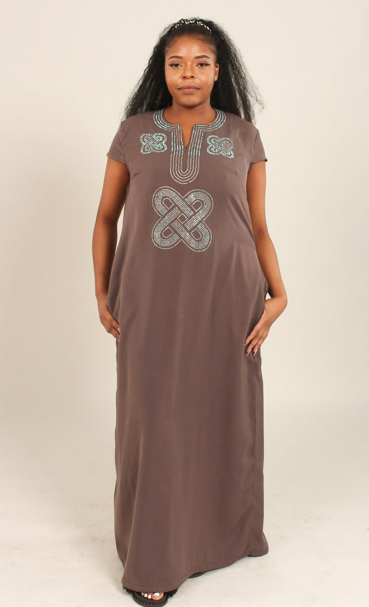 Maxi Stoned Dress