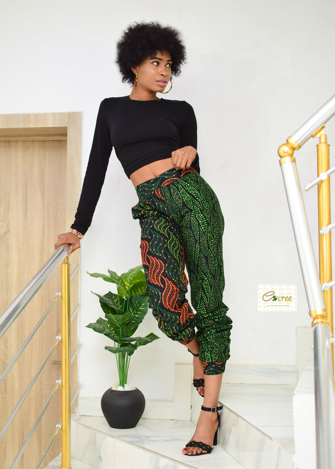 Ankara Joggers