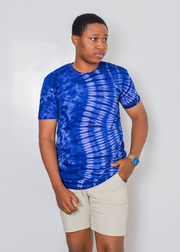 Adire round neck