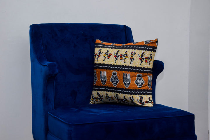 Ankara Print Throw Pillows