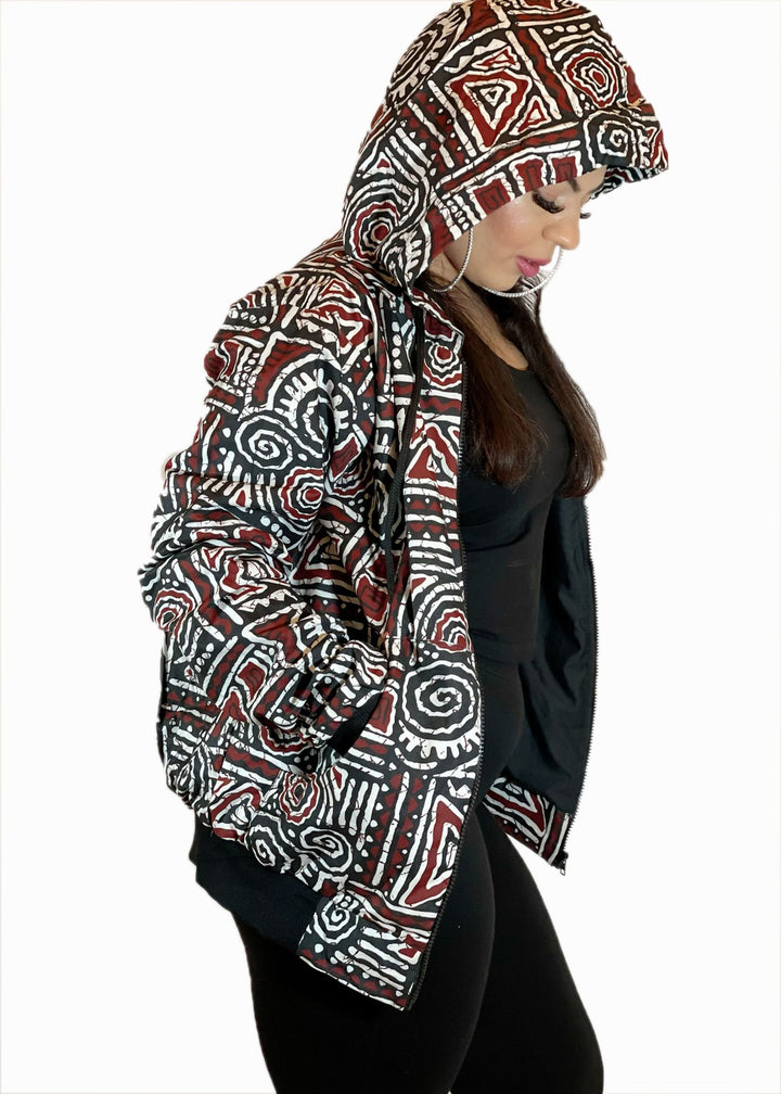 Ankara Hood Jacket