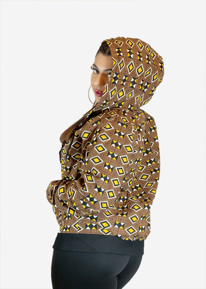 Ankara Hood Jacket