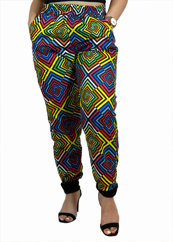 Ankara joggers