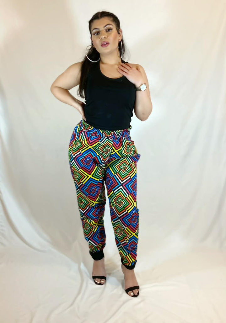 Ankara joggers