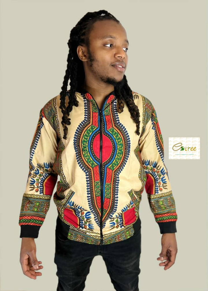 African bomber jacket