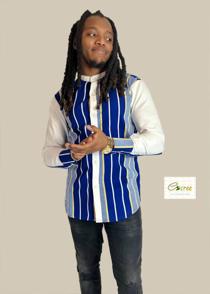 ANKARA SHIRT WITH MATCHING BLAZERS