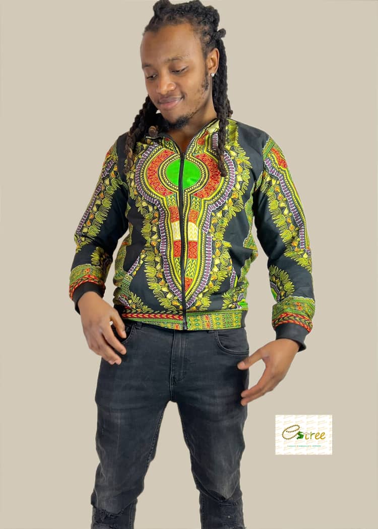 African bomber jacket