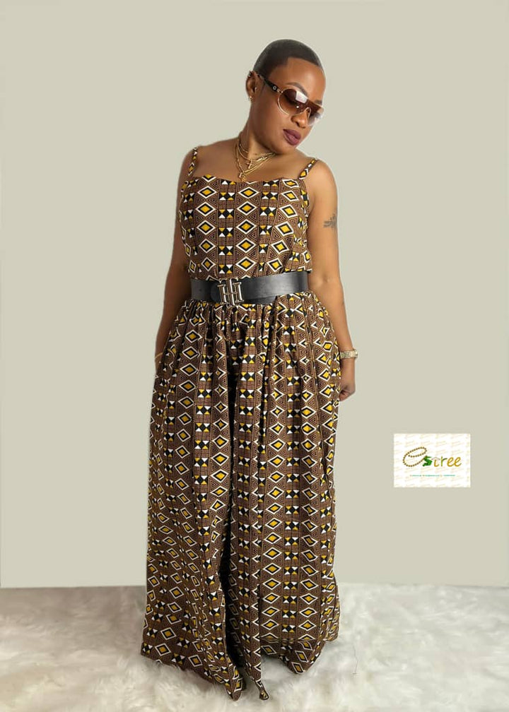 Maxi dress with a Matching Shirt