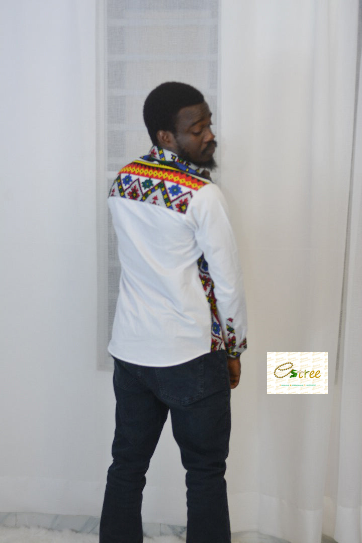 African Print Tshirt