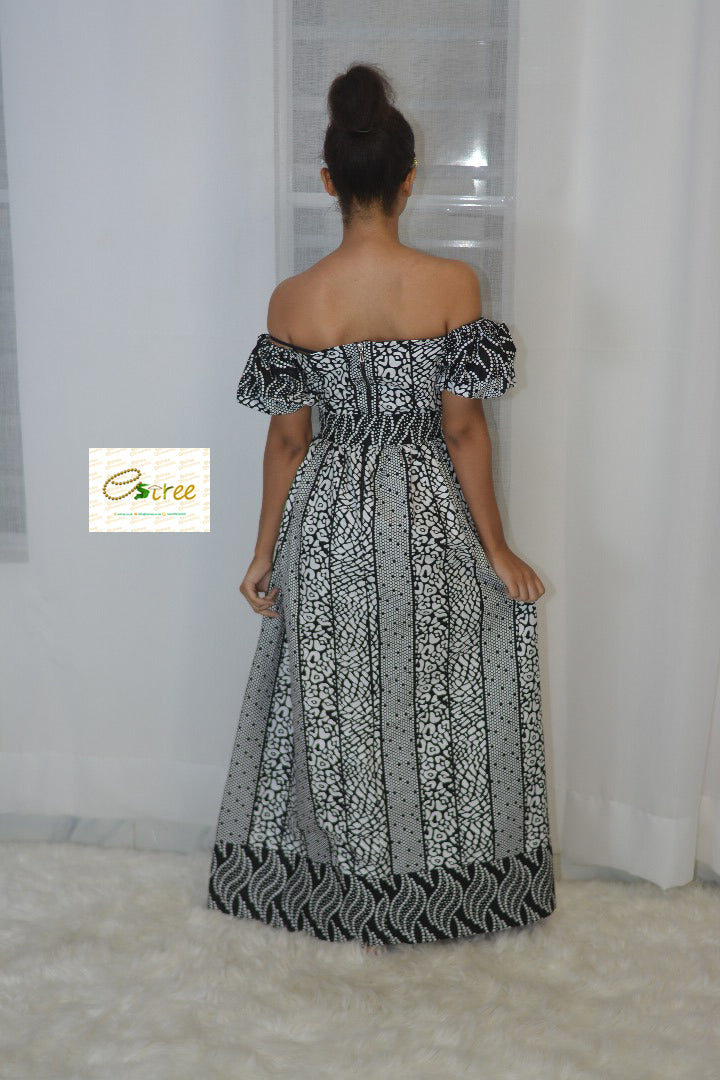 Adunni’s Off Shoulder Dress