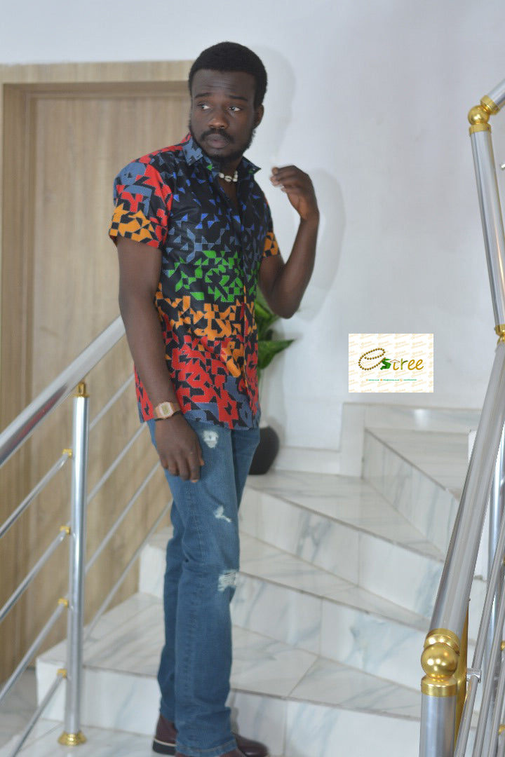 Ankara Elegant Blazers With Matching shirt