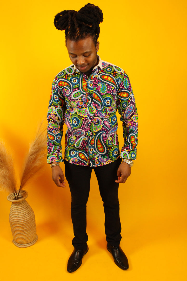 Elegant Ankara Tshirt - Fola