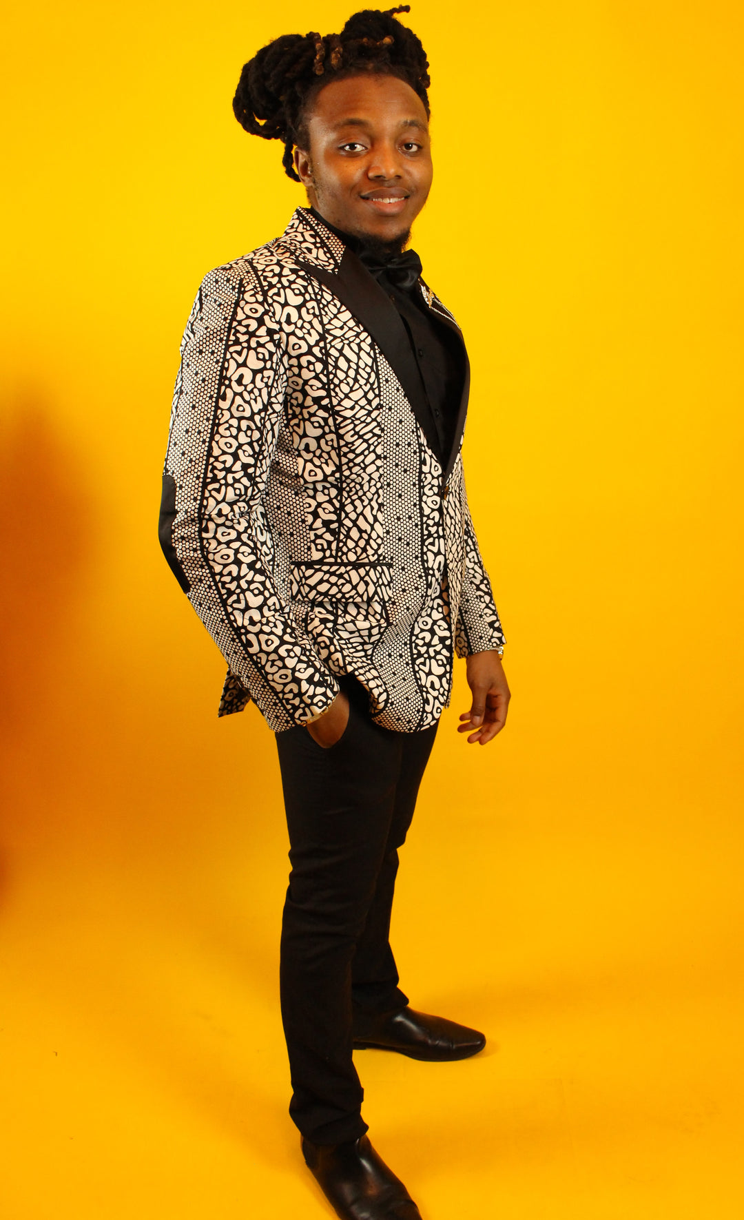 ANKARA PRINT BLAZER - BOLU