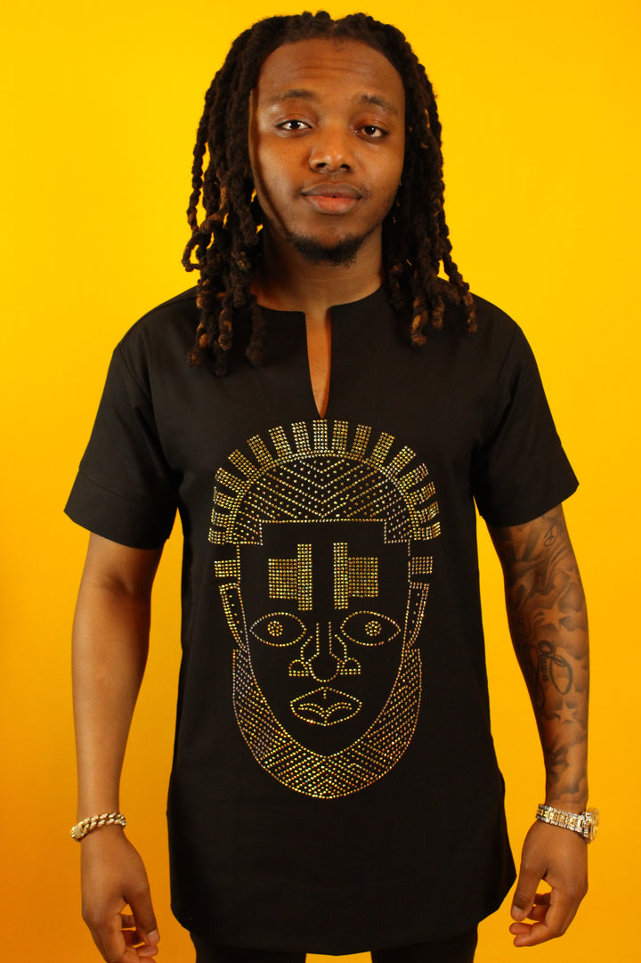 DASHIKI STONED SHIRT