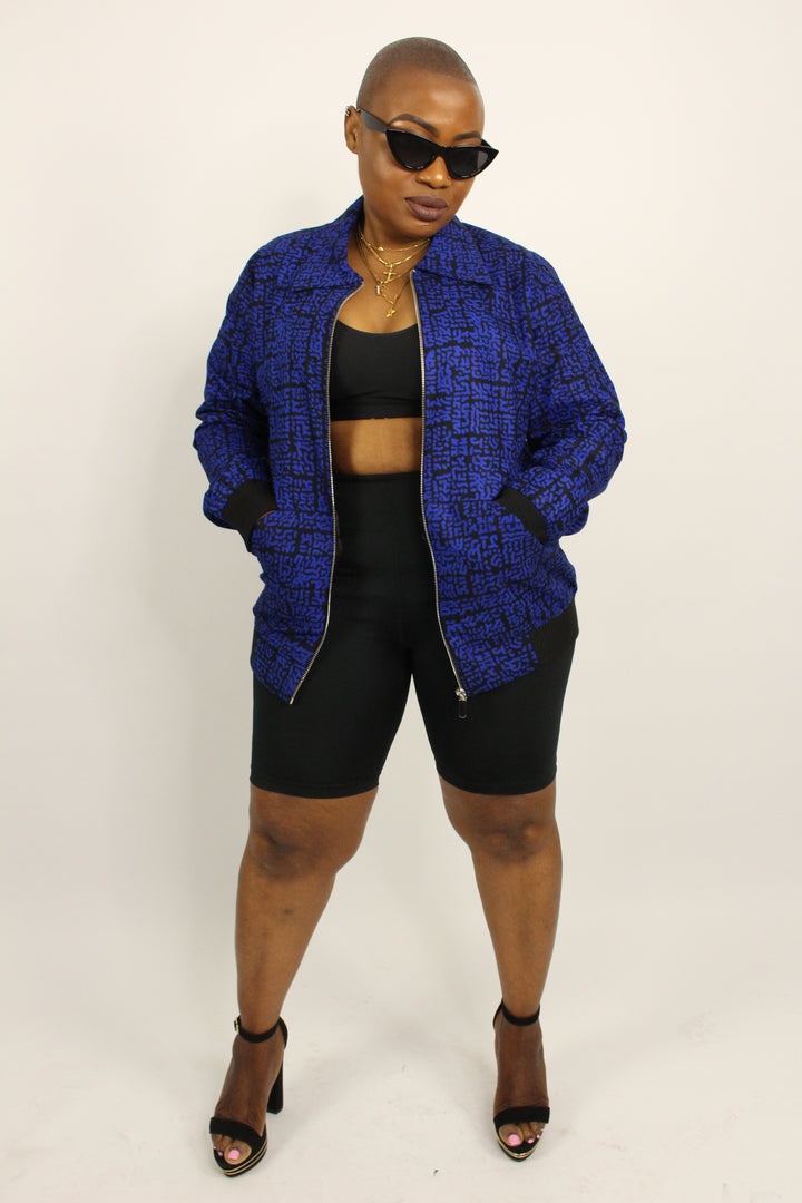 Ankara Romper Jacket - Tacha