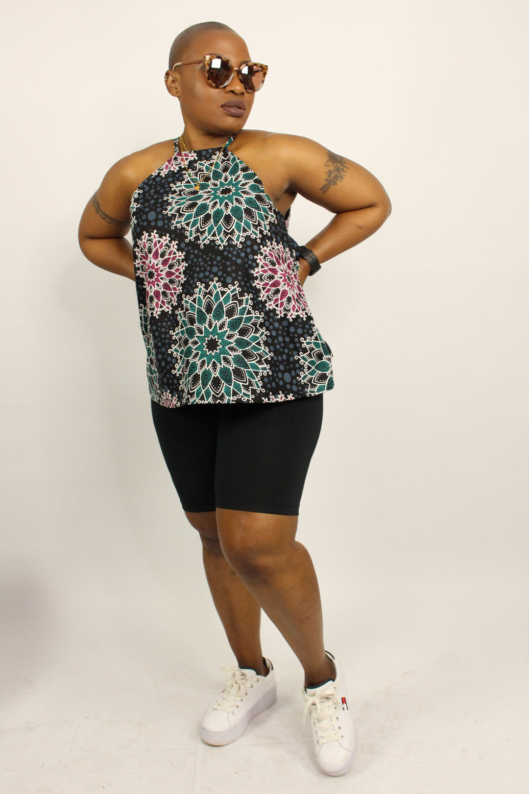 Ankara Strapless Top - Tade