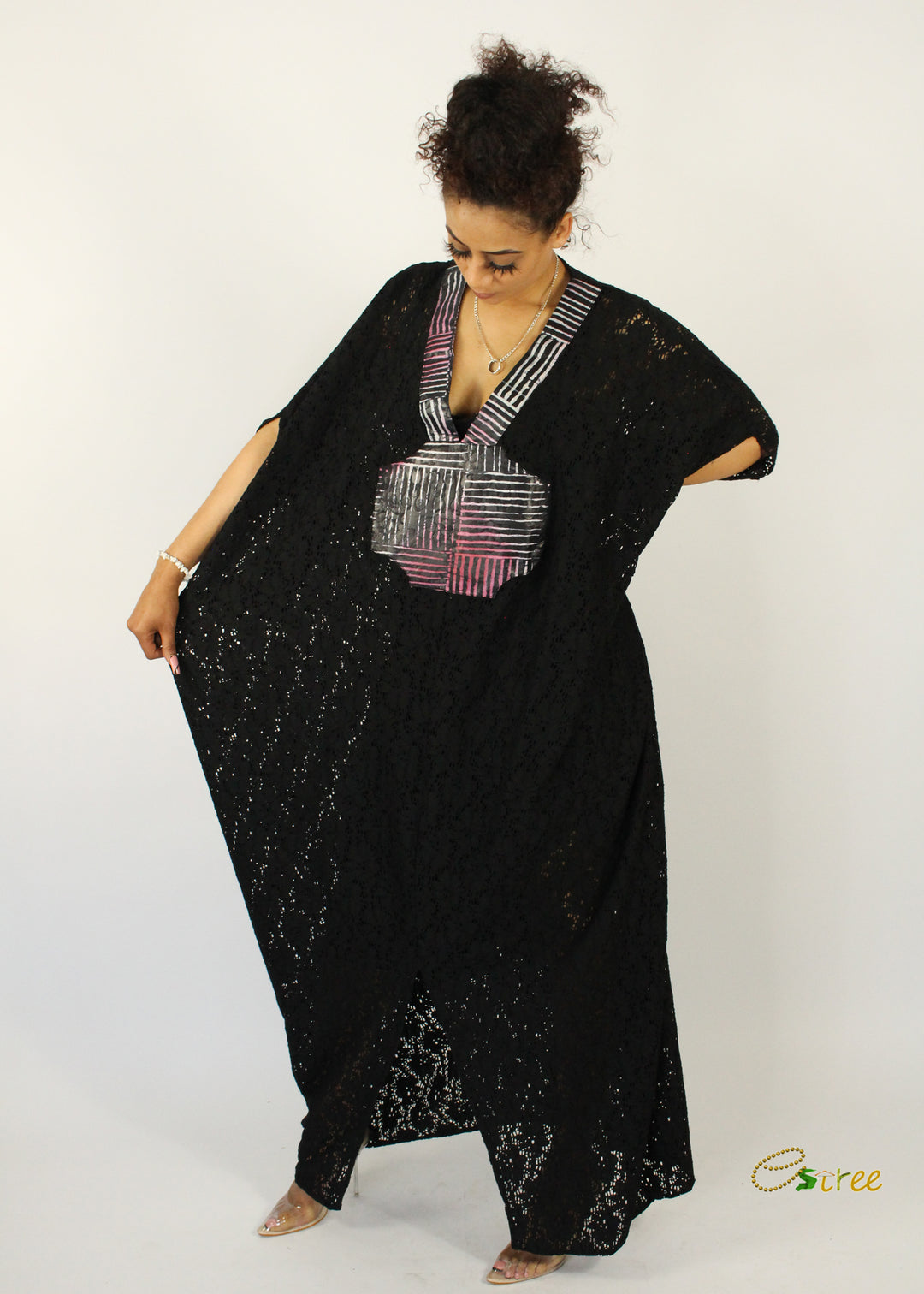 Abaya Net Lace Dress