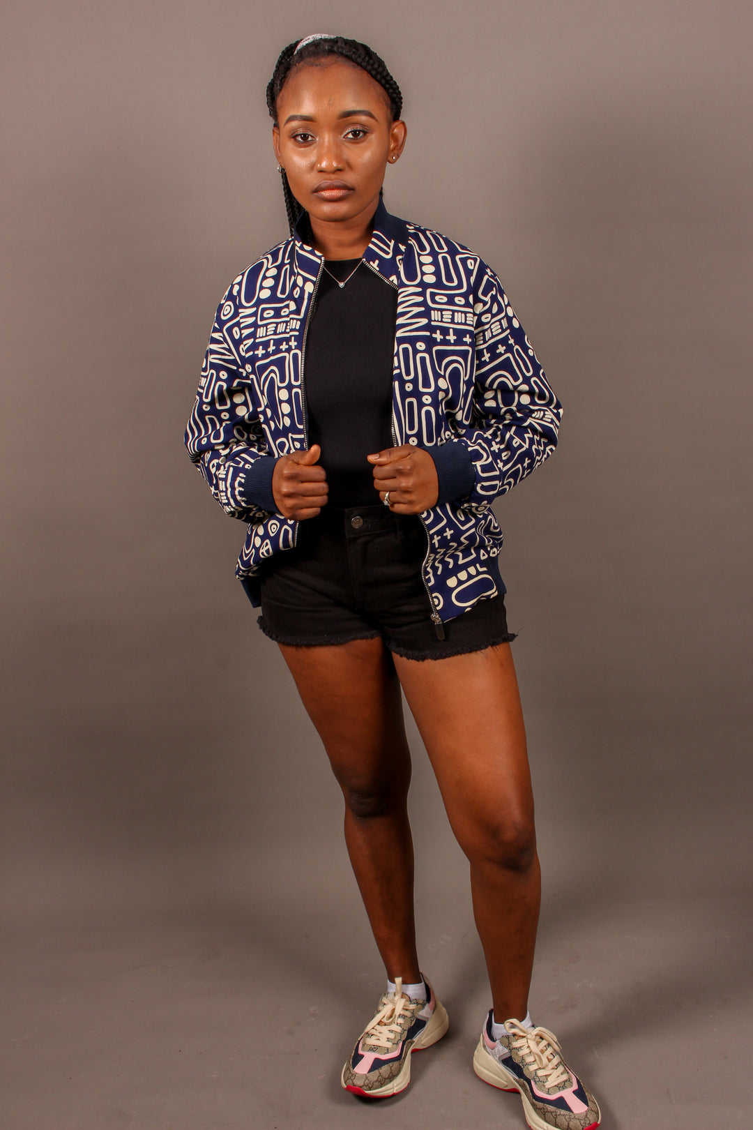 ANKARA ROMPER JACKET