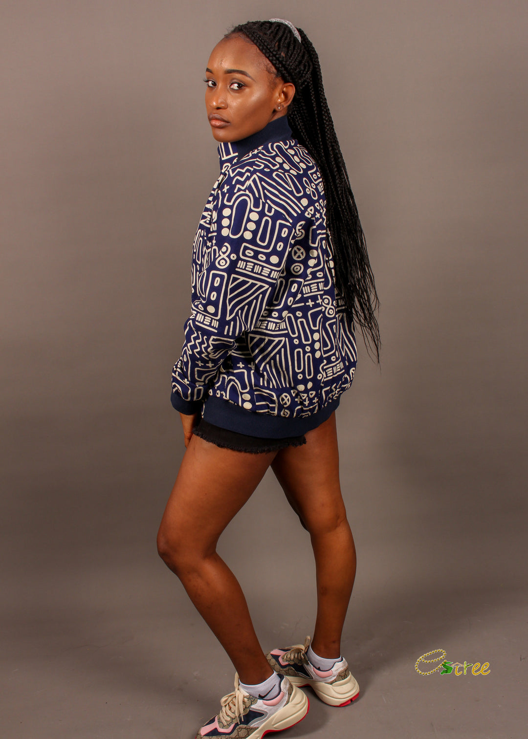 ANKARA ROMPER JACKET