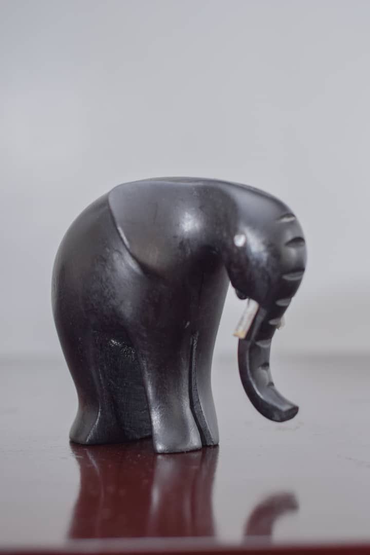 Bronzed Figurine Of An Elephant