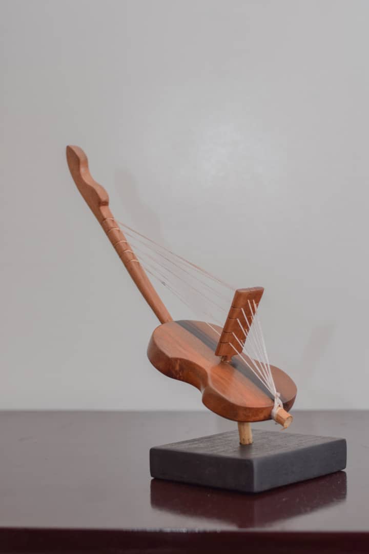 Statue Hand Carved Musical Instrument