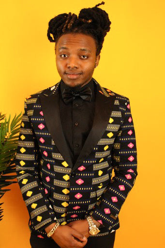 Ankara Blazer - Prince