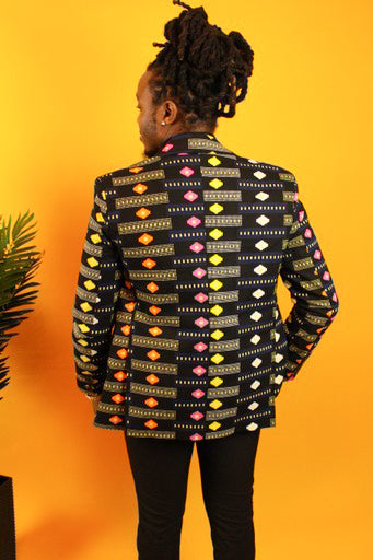 Ankara Blazer - Prince